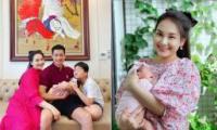 Bảo Thanh hé lộ rõ hơn gương mặt của con gái khi gần 1 tháng tuổi