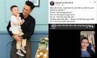 Việt Anh choáng vì sự 'nguy hiểm' của con trai, còn gọi cậu bé bằng biệt danh cực lầy